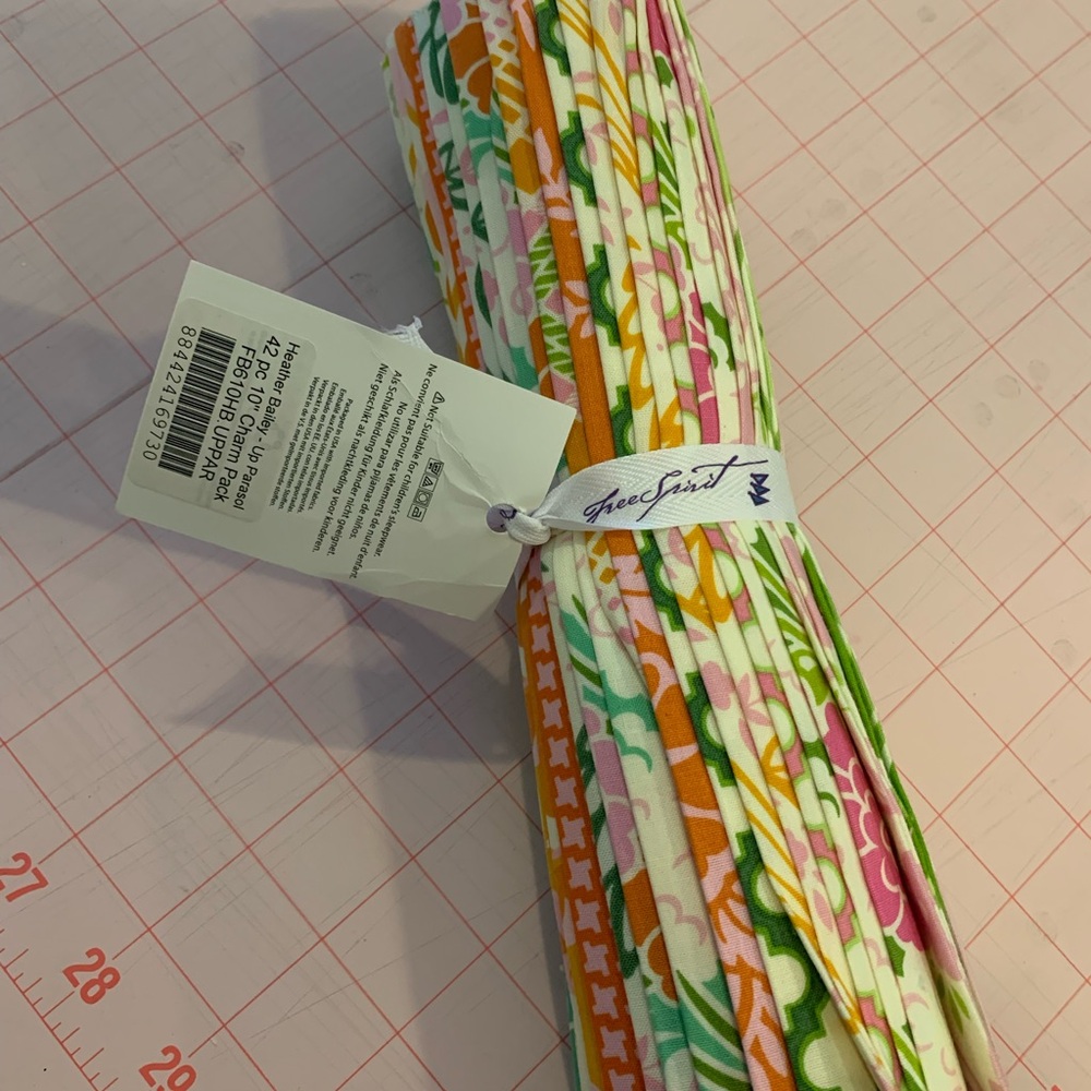 Up Parasol Heather Bailey Free Spirit 10” Layer Cake Precut